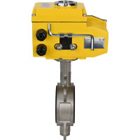 Затвор DN.ru 316L-316L-EPDM Ду200 Ру16 с электроприводом QT-060 24В D050-01320