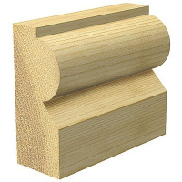 Фреза кромочная калевочная (35x39x88 мм, R9,5 мм, 2 лезвия, хвостовик 12,7 мм) по дереву Trend 90/13X1/2TC