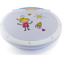 Настенно-потолочный светодиодный детский светильник Лючия Припевочка SLC-148-3K 24W d400мм 4606400511540