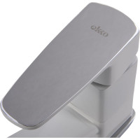 Смеситель для кухни Ekko с гайкой, белый E49301