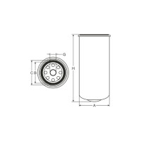 Фильтр топливный SCT ST6056