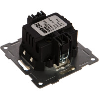Розетка USB GUSI ELECTRIC Bravo двойная, СУ, бежевая С10USB2-003