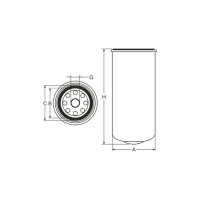 Фильтр топливный SCT ST6078