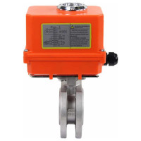 Шаровой кран DN.ru КШмФП.316.200 Ду25 Ру16 электропривод QT-003 MINI 220В D160-01734