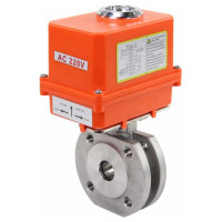 Шаровой кран DN.ru КШмФП.316.200 Ду25 Ру16 электропривод QT-003 MINI 220В D160-01734