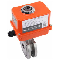 Шаровой кран DN.ru КШмФП.316.200 Ду25 Ру16 электропривод QT-003 MINI 220В D160-01734