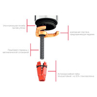 Смеситель Jacob Delafon Odeon Rive Gauche 00256237 E21028-CP-CP