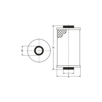 Фильтр топливный SCT SC7058