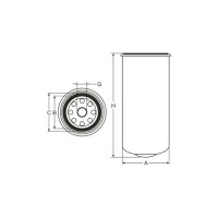 Фильтр топливный SCT ST6126