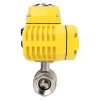 Кран шаровой DN.ru КШМП.316.230-ISO Ду32 Ру63 с электроприводом QT-005 24В D160-00173