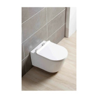 Подвесной безободковый унитаз Aquatek 530x360x344 мм 00000096345