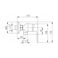 Смеситель RavSlezak VT481.5CMATZ