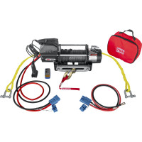 Переносная лебедка РИФ 9000SR с облегчённой площадкой и проводами EWG9000USR-KIT1