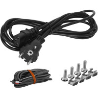 Блок 2-х вентиляторов TWT 19, с подшипниками, с термостатом, 1U CBB-FANB2-RACK-T