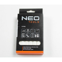 Технический мел NEO Tools для маркировки, белый, 12 штук 13-962