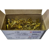 Плоская заглушка BERNER 4103 6.3x0.8 12025