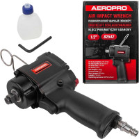 Ударный пневмогайковерт Forsage Compact с реверсом и регулировкой усилия 1/2 F-82542(50501)