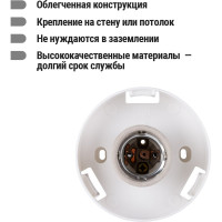 Светильник TDM ELECTRIC НББ 64-60-025 УХЛ4 (шар стекло Кольца/прямое основание) SQ0314-0005