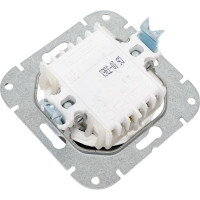 Механизм выключателя Bylectrica 1-клавишный, проходной, скрытая установка, серия ПРОВАНС, С610-3361 графит