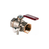 Шаровой кран Giacomini со спускником R910S Ду 15 Ру42 ВР G1/2 R910SX003 007-7776