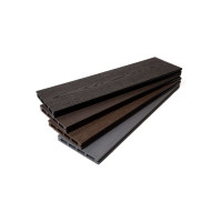 Террасная доска Некст 3 м. Экодекинг, цвет Венге, 4687202238057