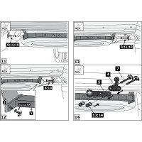 Фаркоп торцевой Toyota Land Cruiser 200 рестайлинг Executive/TRD 2015-21 BERG F.5713.004