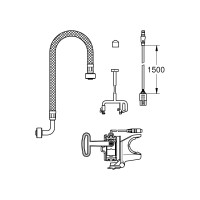Установочный комплект для автоматического смыва для Sensia Arena Grohe 39354SH1 46944001