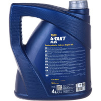Масло моторное полусинтетическое 4-TAKT PLUS 10W40 4 л для мотоциклов 10W-40 MANNOL 1425