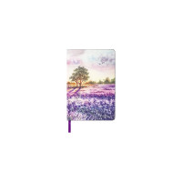 Блокнот BRAUBERG VISTA Violet А5, 143x210 мм, под кожу, гибкий, 80 л 112074
