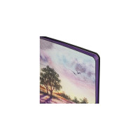 Блокнот BRAUBERG VISTA Violet А5, 143x210 мм, под кожу, гибкий, 80 л 112074