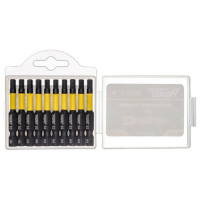 Бита торсионная магнитная HEX4x50 мм, 10 шт WURZ 2980