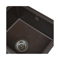 Кухонная мойка из искусственного гранита WISENT Кофе (570x500мм) MWQ580-27/341-11-24