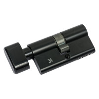 Цилиндровый механизм с вертушкой НОРА-М ECO Z ЛВ-60 30-30 черный 18571