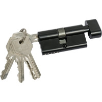 Цилиндровый механизм с вертушкой НОРА-М ECO Z ЛВ-60 30-30 черный 18571