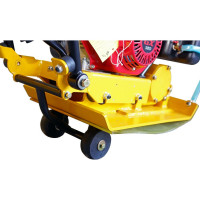 Виброплита TeaM С-60 с баком для воды, коврик, колеса ВП60БНКК