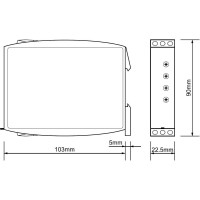 Реле контроля напряжения TELE G2UM10VL20 24-240V AC/DC 2390307