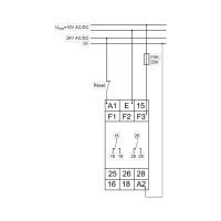 Реле контроля напряжения TELE G2UM10VL20 24-240V AC/DC 2390307