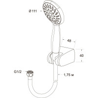 Душевой набор LATUNO L80060 EAN 1600000797895