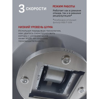 Вытяжка кухонная MBS  ZEBRINA 190 ISLAND GLASS 1801