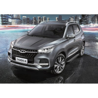 Пороги на авто Rival black chery tiggo 4 I пок. рест./4 Pro, 173 см, 2 шт., AL F173ALB.0905.2