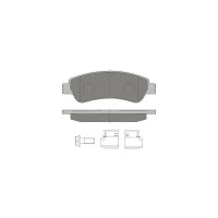 Тормозные колодки 4 шт SCT SP478