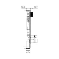 Сет инсталляция с панелью смыва + унитаз Grado с сиденьем микролифт Azario AZ-8010-1000+AZ-8200-0013+AZ-0046-MB SP 00080156
