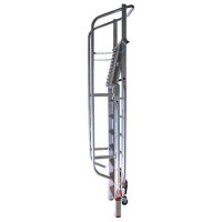 Лестница Krause STABILO 8 ступеней, с платформой VARIO 833143