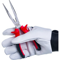 Удлиненные прямые плоскогубцы, 200 мм Top Tools 32D115