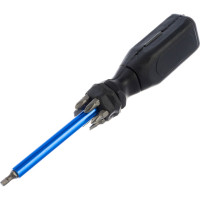 Отвертка с длинным стержнем и насадками Top Tools 20шт. 39D183