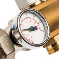 Распределительный коллектор из латуни без расходомеров 12 вых. STOUT SMB 0468 000012