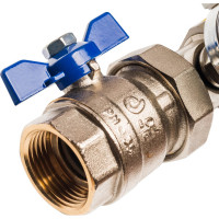 Распределительный коллектор из латуни с расходомерами 10 вых. STOUT SMB 0473 000010