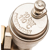 Распределительный коллектор из латуни с расходомерами 10 вых. STOUT SMB 0473 000010