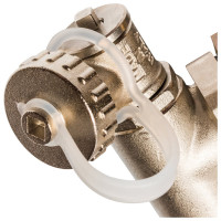 Распределительный коллектор из латуни с расходомерами 9 вых. STOUT SMB 0473 000009