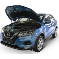 Упоры капота для Nissan Qashqai II 2014-н.в., 2 шт. АвтоУпор UNIQAS022